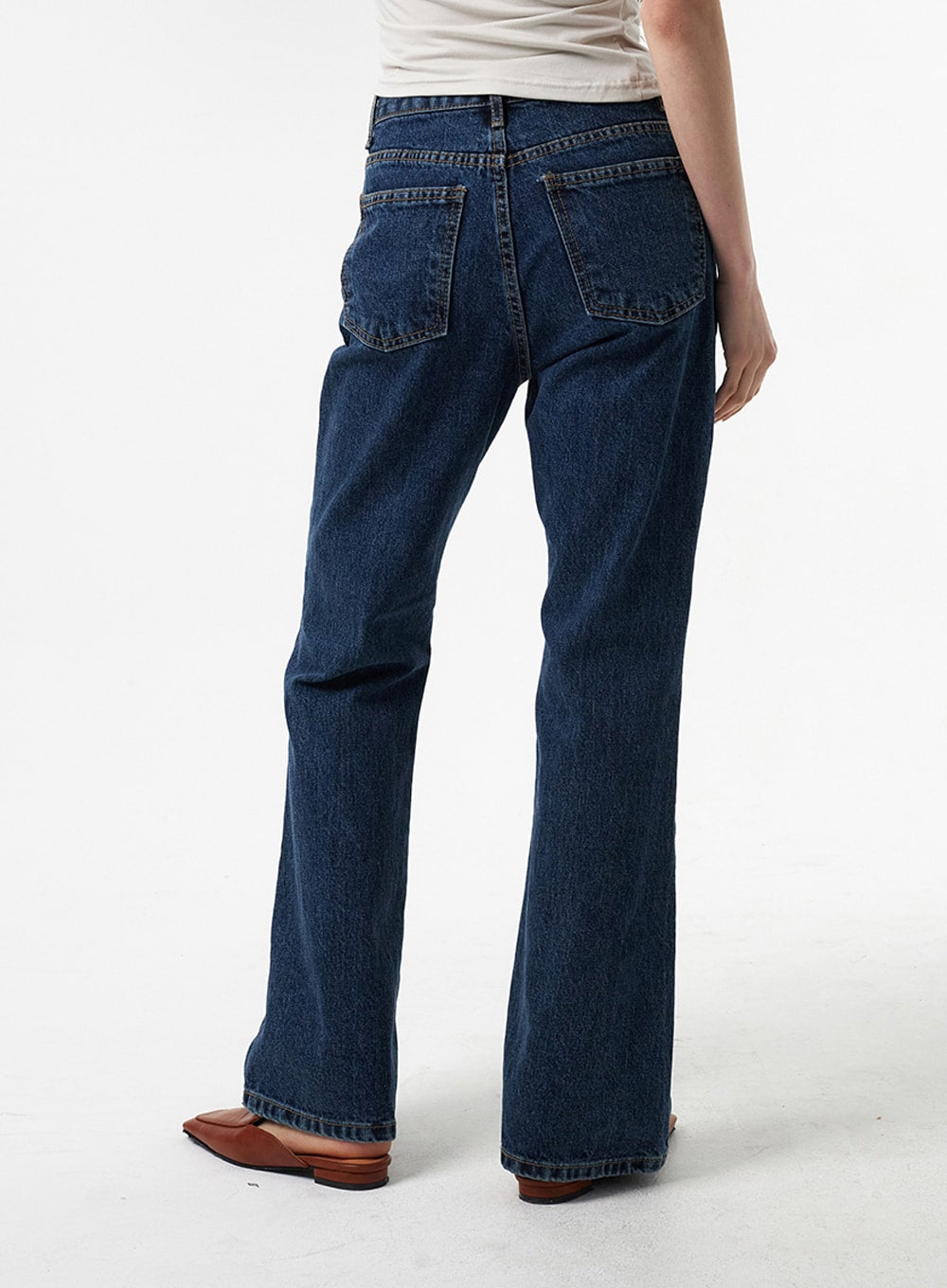 Wide Bootcut Jeans IA325