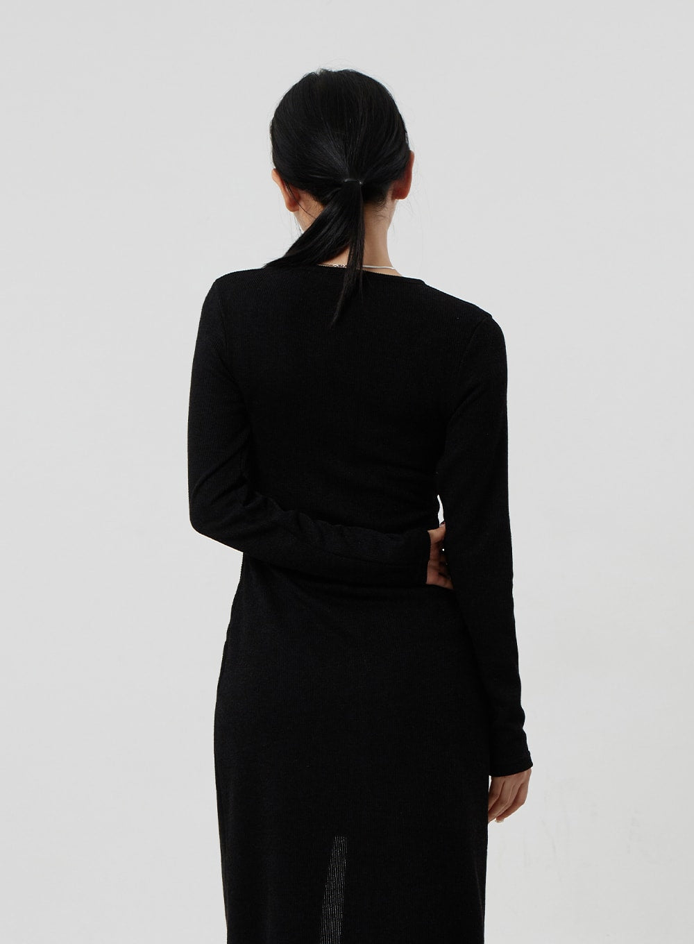 Front Slit Maxi Dress CF306