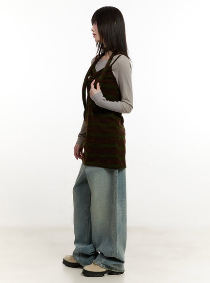 Shirred Mini Dress with Scarf CM513
