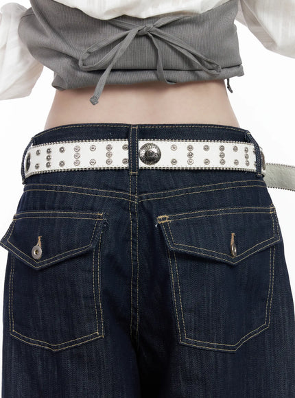 Vintage Cowgirl Buckle Belt CF525