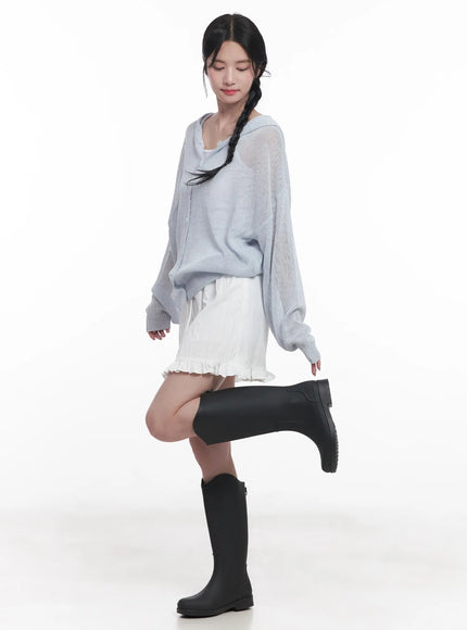 frill-trim-mini-skirt-cu523