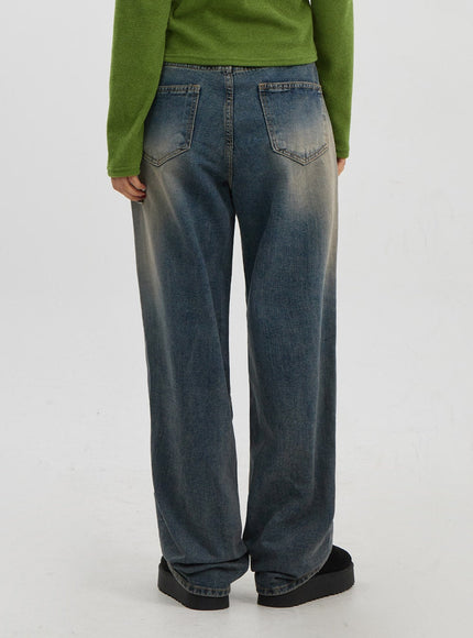 Mid-Rise Baggy Jeans Unisex CJ330