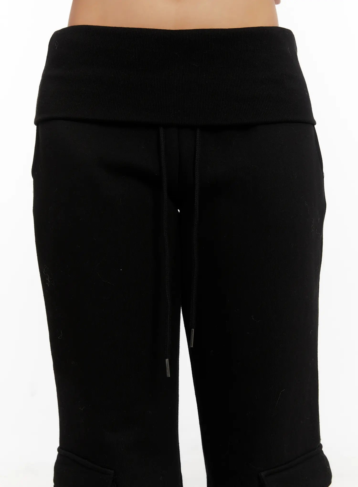 High Waist Cargo Bootcut Pants CD517