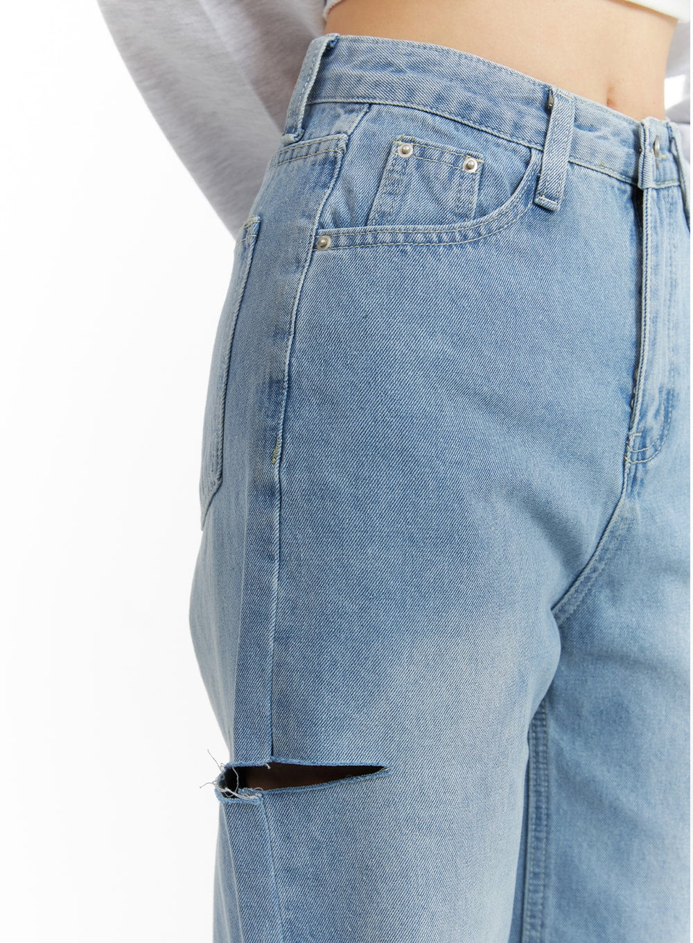 cut-out-washed-straight-jeans-om421