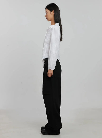 frill-striped-blouse-ij509