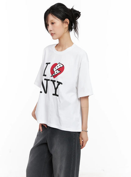 I Love NY Graphic T-Shirt CL528