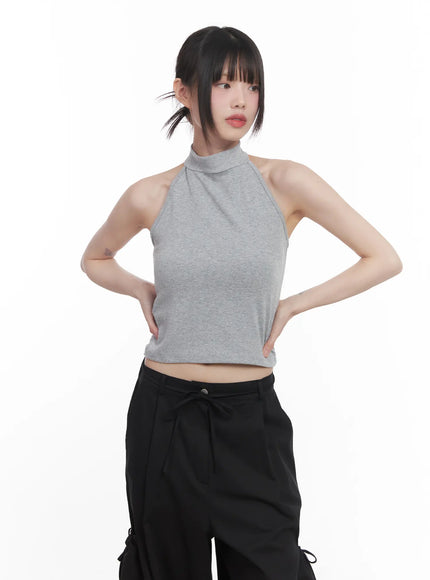 buttoned-halter-neck-crop-top-cu518