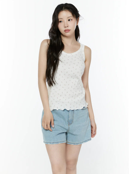 floral-ribbed-double-strap-tank-iy507