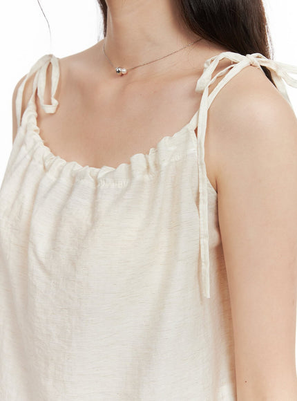 bowknot-shirred-sleeveless-top-oy421