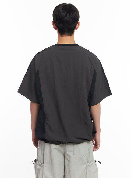 mens-nylon-v-neck-graphic-jersey-iy522