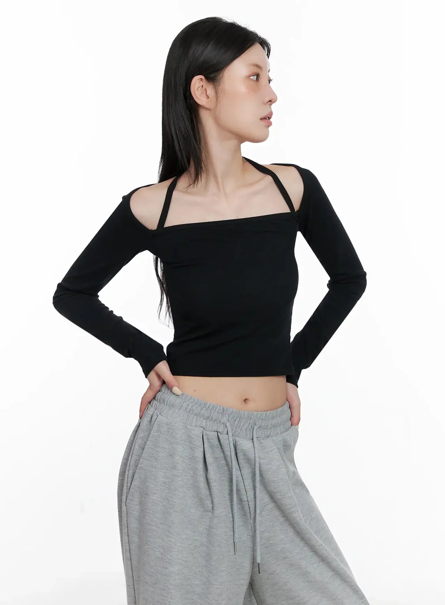 Long Sleeve Bolero Top IS508