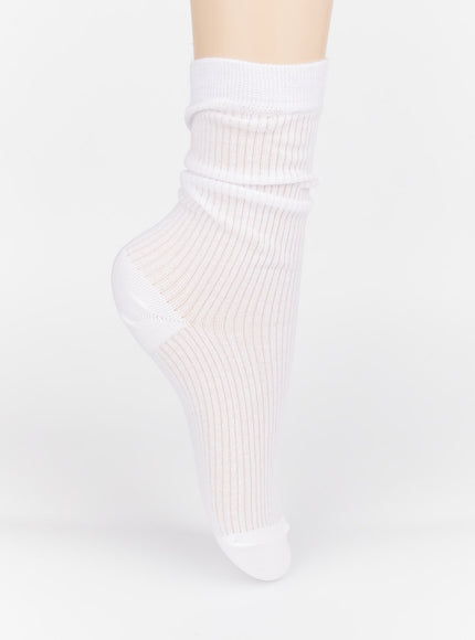 cozy-bonbon-socks-im531 / White