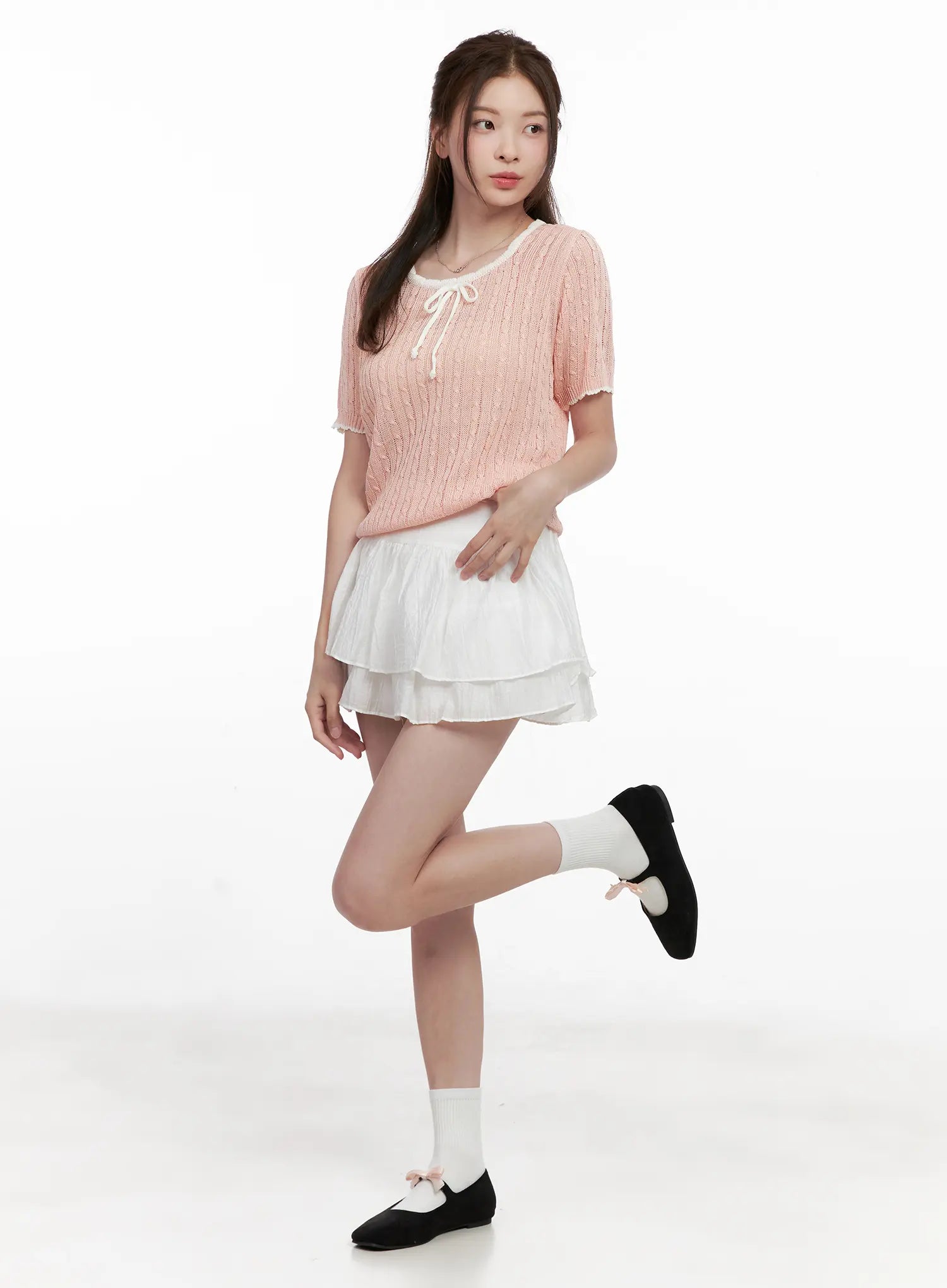 contrast-trim-ribbon-knit-shirt-cl523