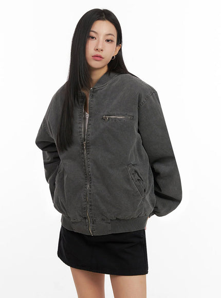 Urban Oversized Bomber Jacket ID431