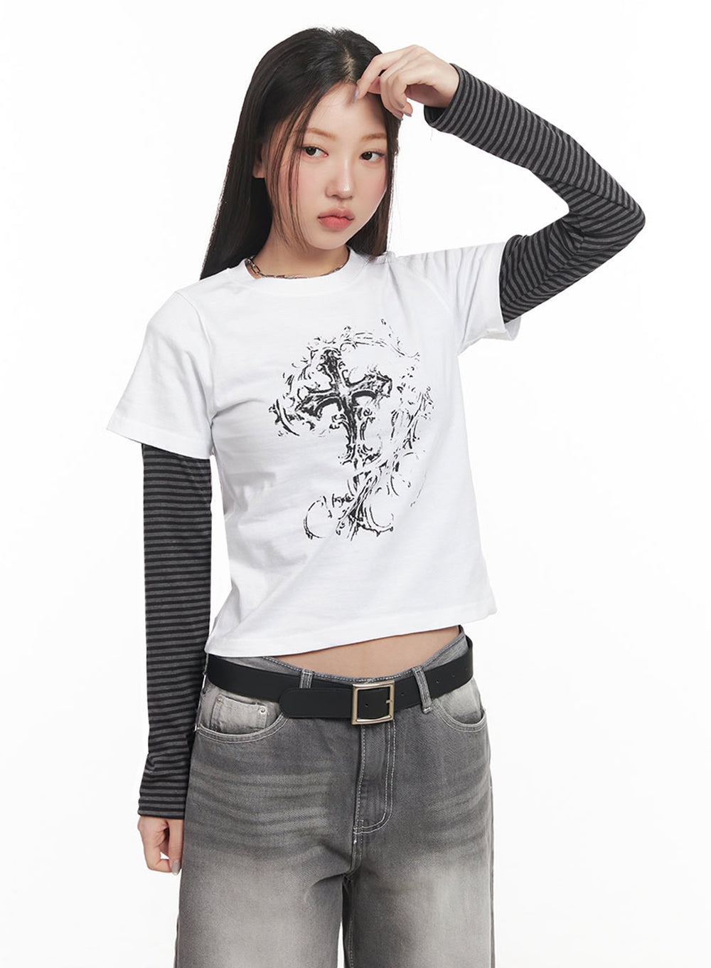 Graphic Cross T-Shirt IM524