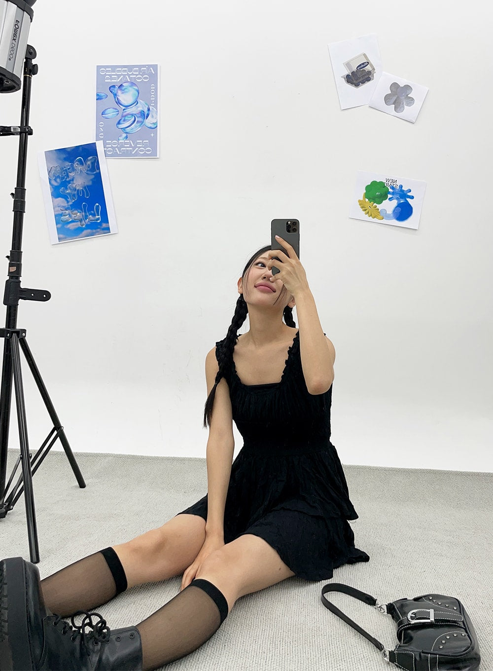 Frill Layered Mini Dress CY308