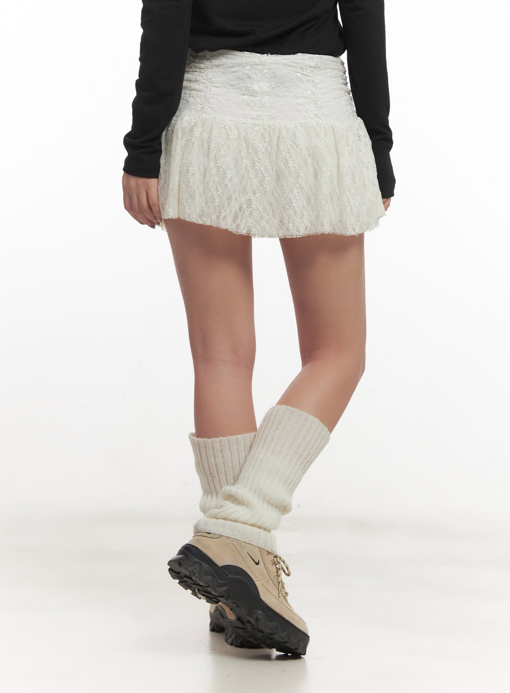 frill-trim-lace-skirt-cf524