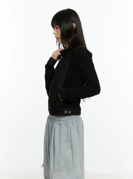 ribbed-zip-up-denim-jacket-cf509