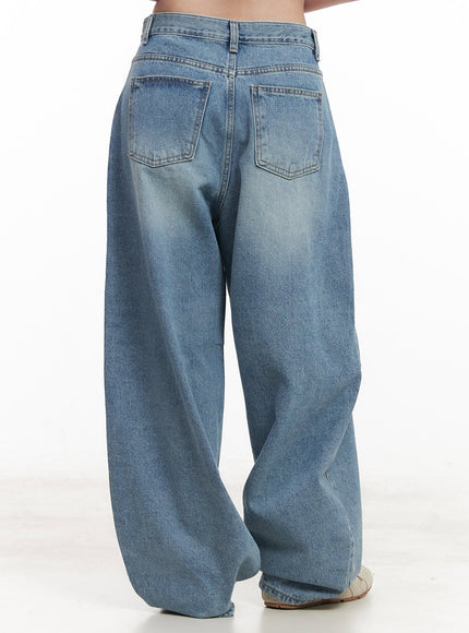 Margaret Wide-Fit Baggy Jeans CM512