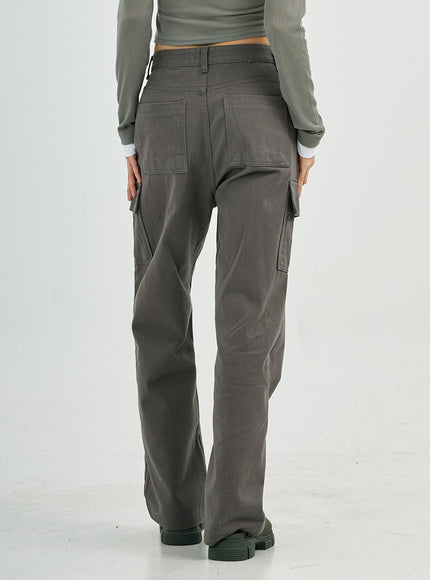 Stella Wide Cargo Cotton Pants CS23