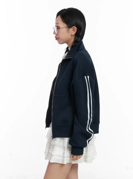 track-style-fleece-jacket-cn528