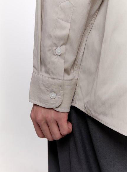 Men's Collared Long Sleeve Shirt IM512