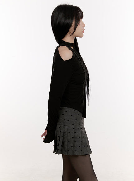 asymmetric-off-shoulder-shirred-crop-top-cj531