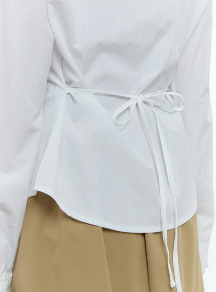 ribbon-tie-collared-button-up-cf503