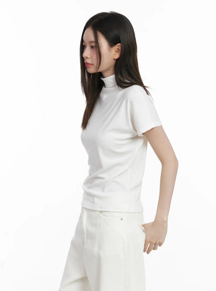 basic-mock-neck-short-sleeve-top-cj507