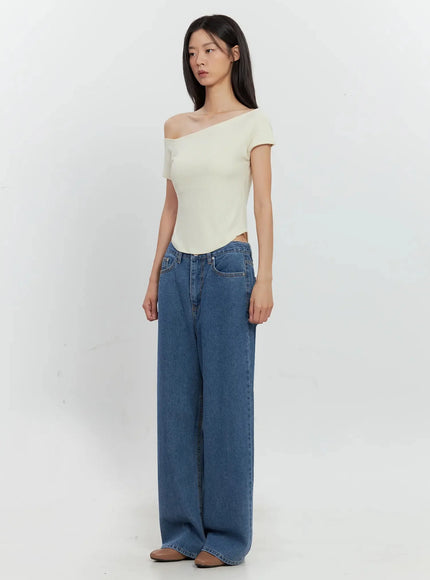 asymmetric-ribbed-short-sleeve-il528