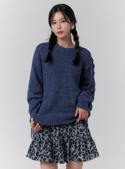 knit-round-neck-long-sleeve-sweater-oj417