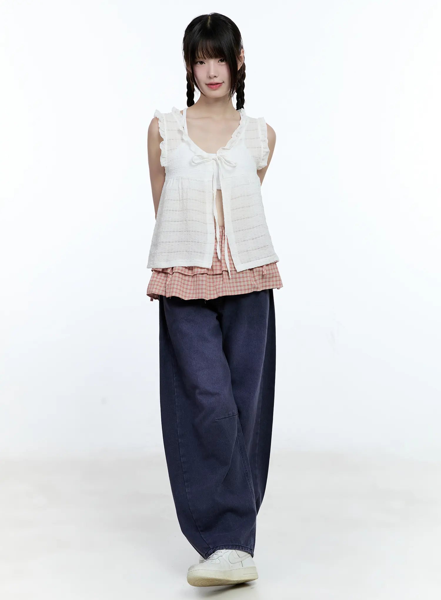 Jaeyoung Washed Wide-Leg Jeans CG507