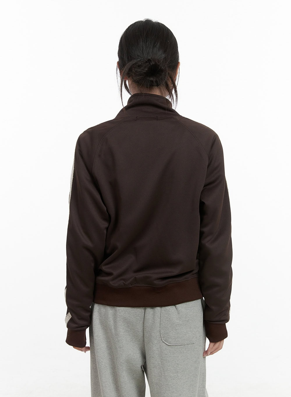 chic-zip-front-polyester-spandex-jacket-co402