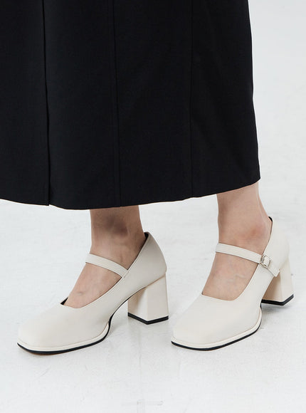 Mary Jane Square Toe Shoes OS22