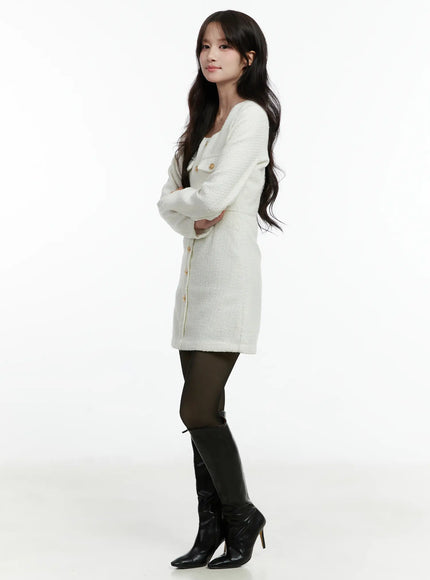 tweed-button-up-mini-dress-cd523