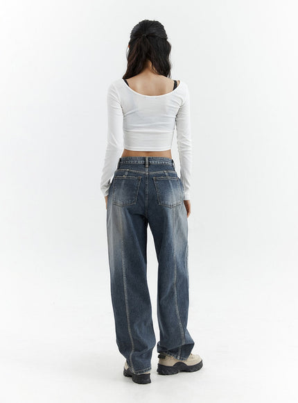 washed-button-straight-leg-jeans-cj425