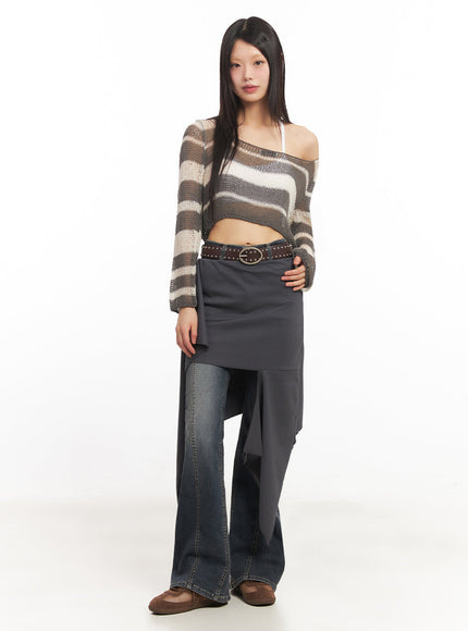ruffle-asymmetric-flare-mini-skirt-iy502