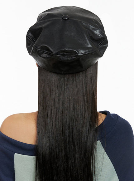 leather-beret-hat-is427