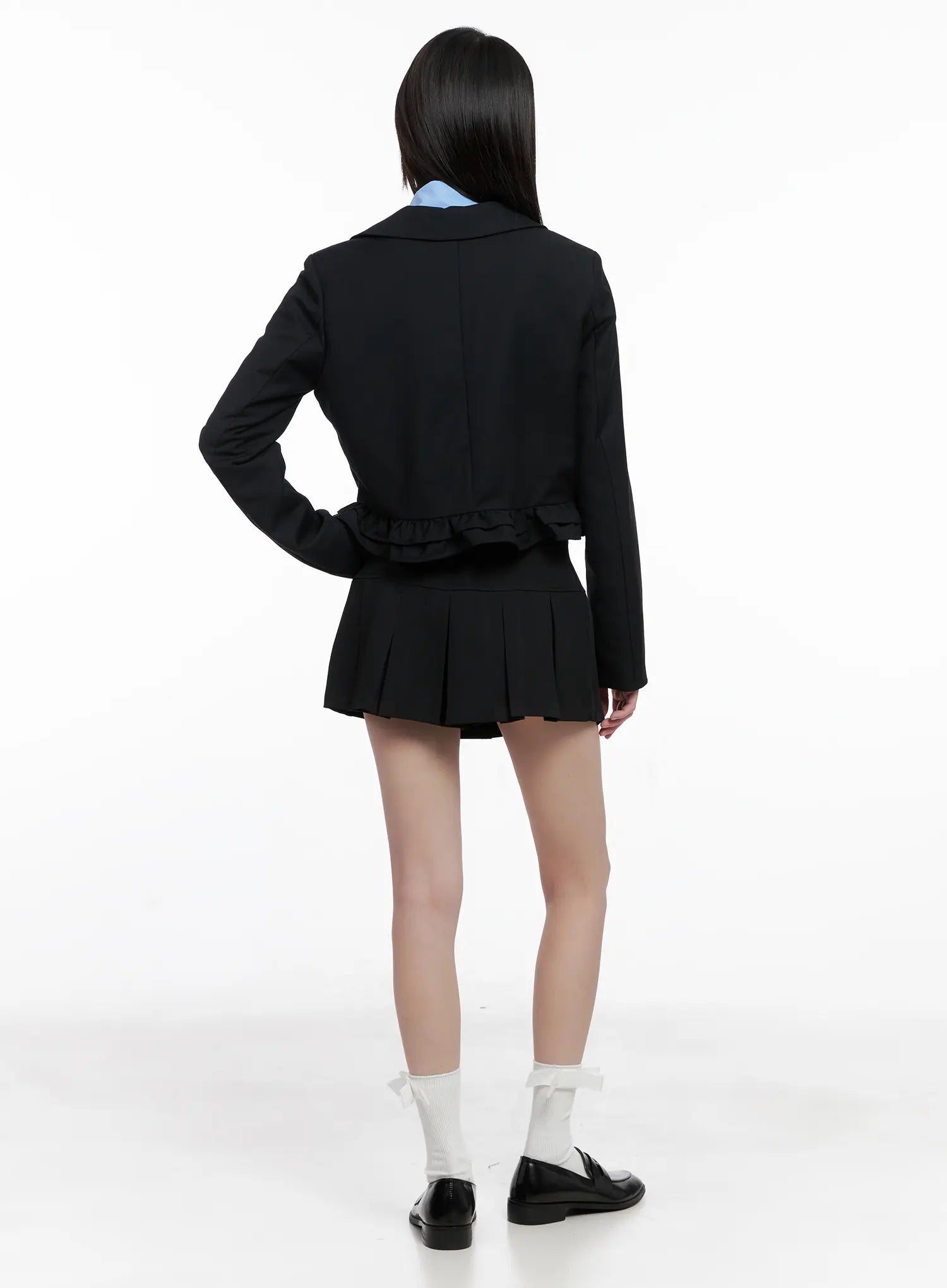 Low-Waisted Pleated Skirt CG518