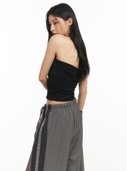 Halter-Neck Crop Tank Top CM503