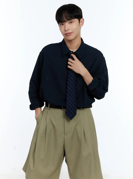 Men's Striped Necktie IL517