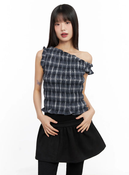 plaid-off-shoulder-top-in503