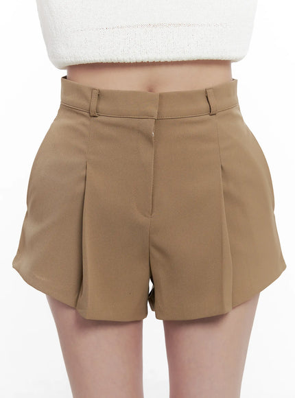 pleated-high-waist-shorts-cl515