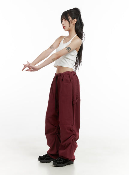 shirred-cotton-banded-pants-unisex-cg420