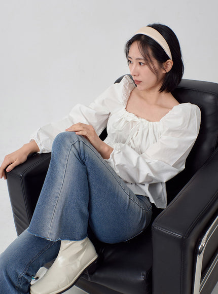 Light Washed Bootcut Jeans OD27