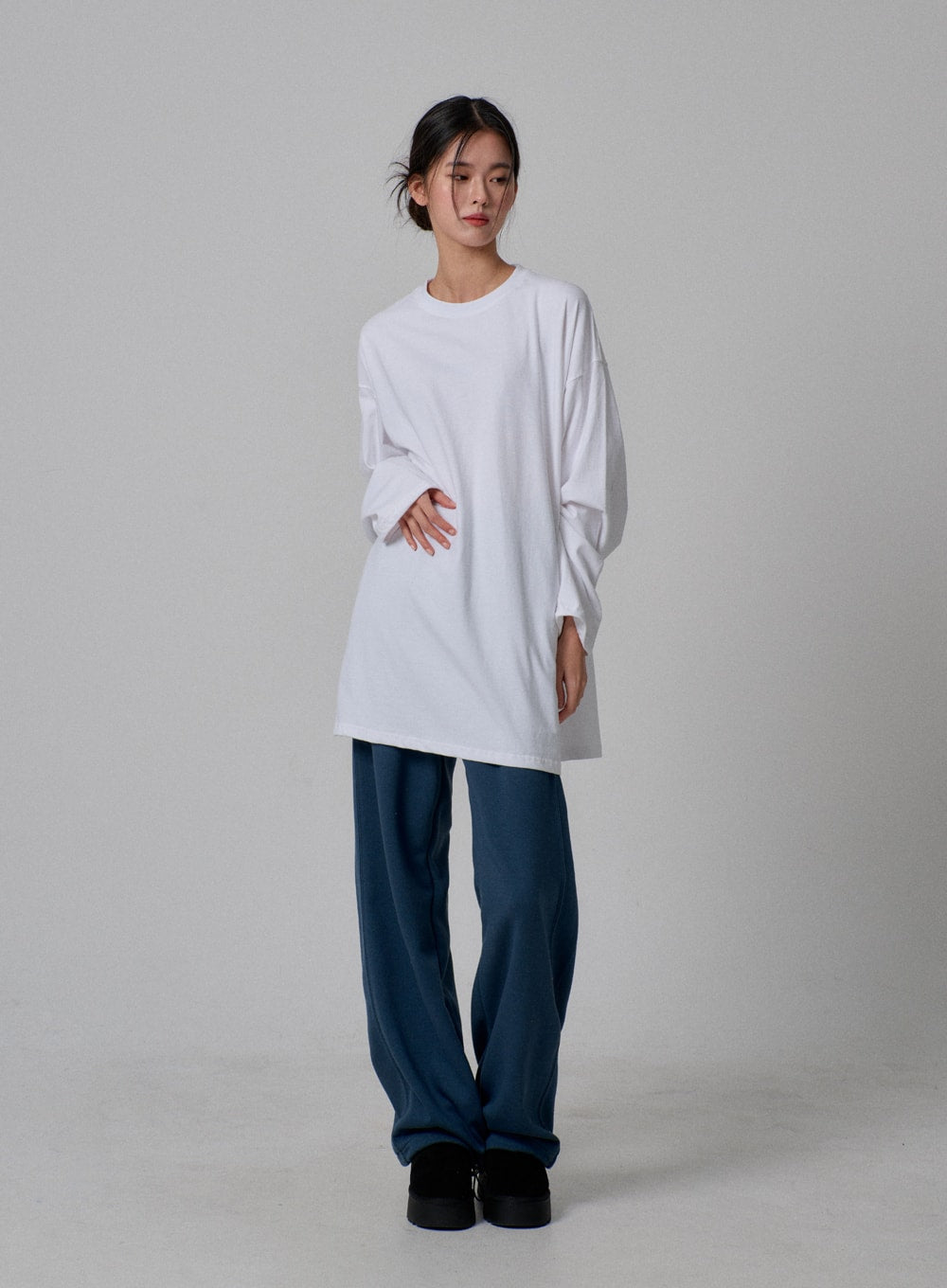 Oversize Long Sleeve Tee IJ313