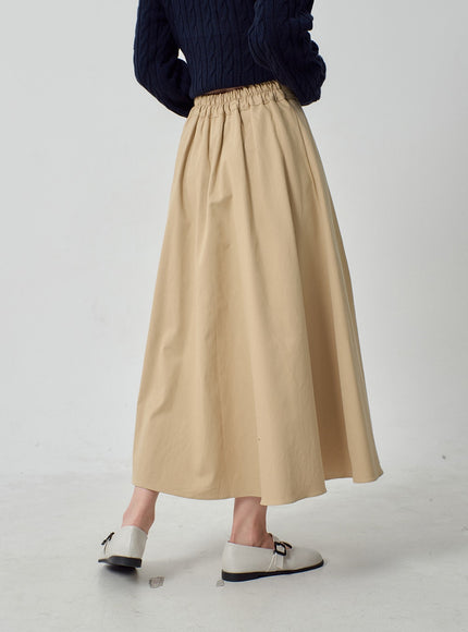 A-Line Maxi Skirt OF301