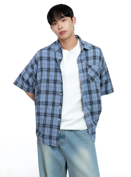 Men's Checkered Shirt IG520