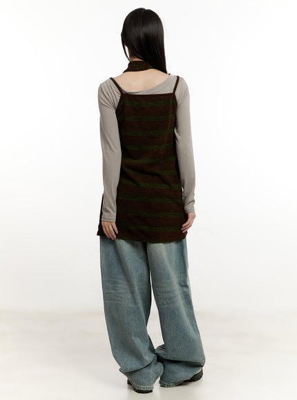Shirred Mini Dress with Scarf CM513