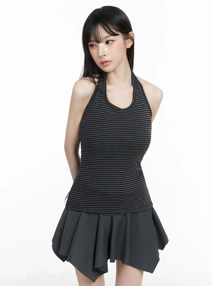 striped-halter-neck-tank-top-iy511